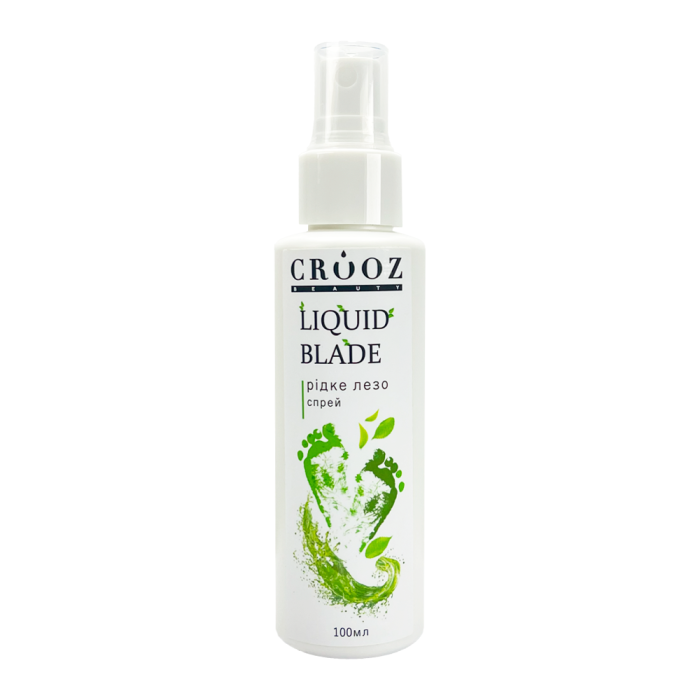 Crooz Liquid Blade - жидкое лезвие спрей для педикюра, 100 мл