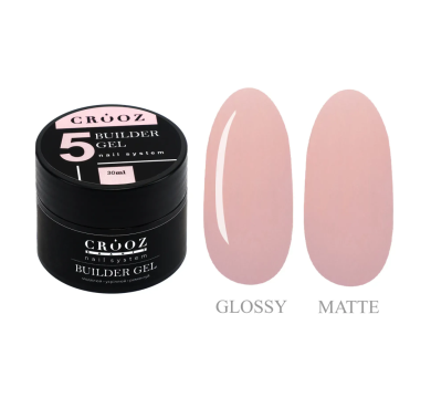 Crooz One-Phase Builder Gel №05 Caramel - гель для нарощування, карамельний, 30 мл