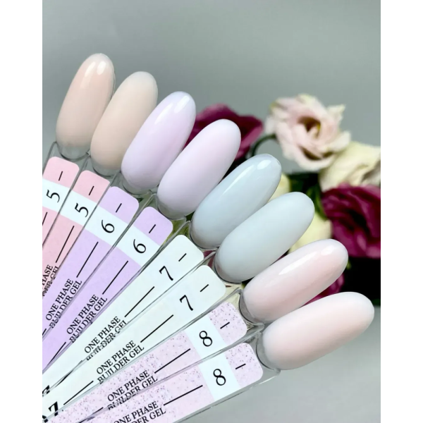 Crooz One-Phase Builder Gel №07 Milk - гель для наращивания, молочный, 30 мл