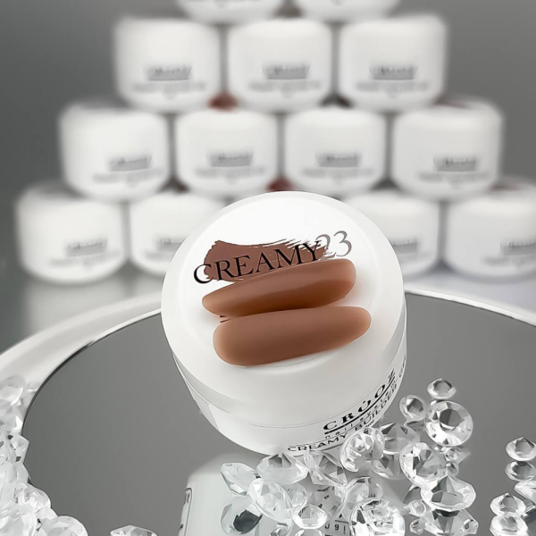 Crooz Creamy Builder Gel №23 - гель для наращивания, карамельный беж, 15 мл