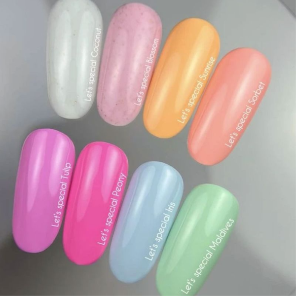 Гель-лак, в один слой NAILSOFTHEDAY Let’s Special №210 Peony, теплый насыщенный розовый, 10 мл