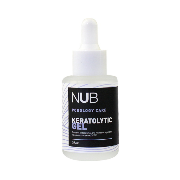 NUB Podology Care Keratolytic Gel - гелевий кератолітик на основі сечовини 38%, 30 мл