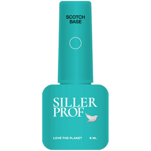 Siller Base Scotch - база, основа для гель-лаку, прозора, 8 мл