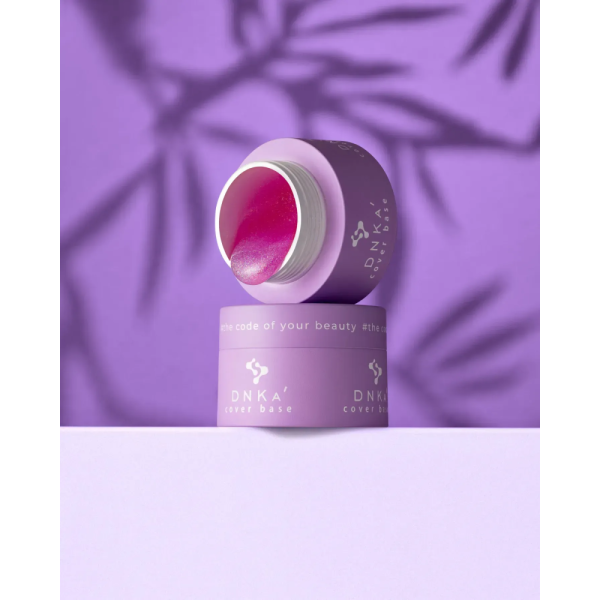 DNKa Builder Gel №06 Celebrity - гель конструирующий (полупрозрачный розовый с шиммером), 15 мл