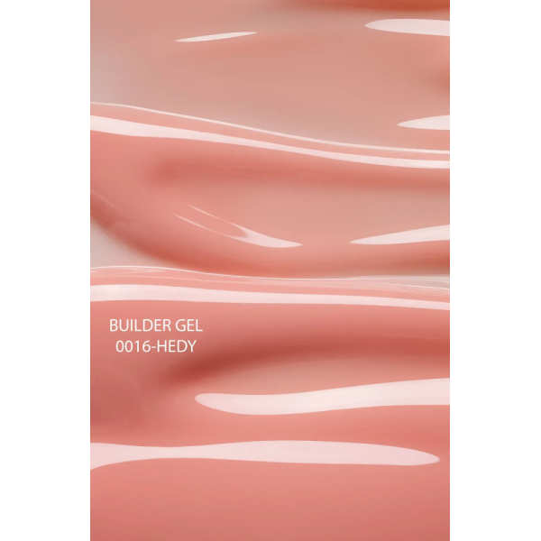 DNKa Builder Gel №16 Hedy - гель конструюючий, рожевий нюд, 15 мл