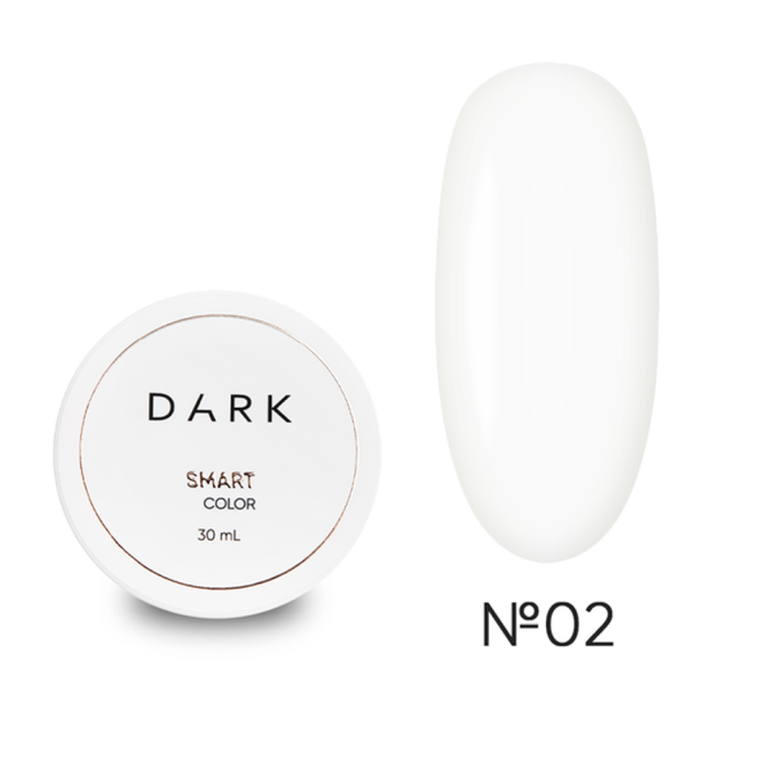 DARK Smart Builder Gel 02 - конструирующий гель, молочный, 30 мл