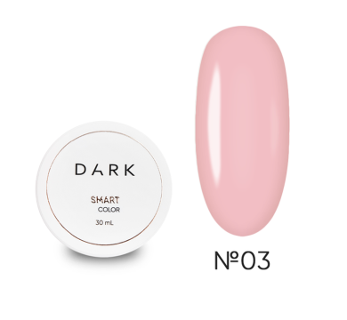 DARK Smart Builder Gel 03 - конструюючий гель, ніжно-рожевий, 30 мл