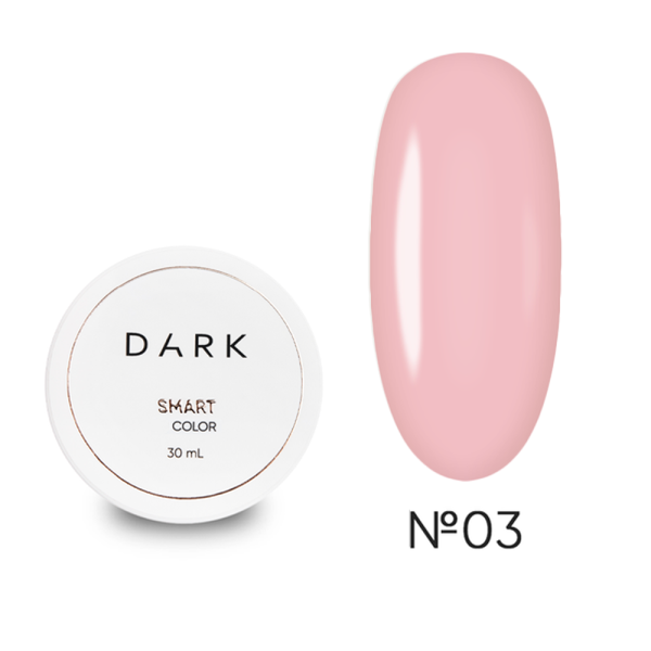DARK Smart Builder Gel 03 - конструирующий гель, нежно-розовый, 30 мл