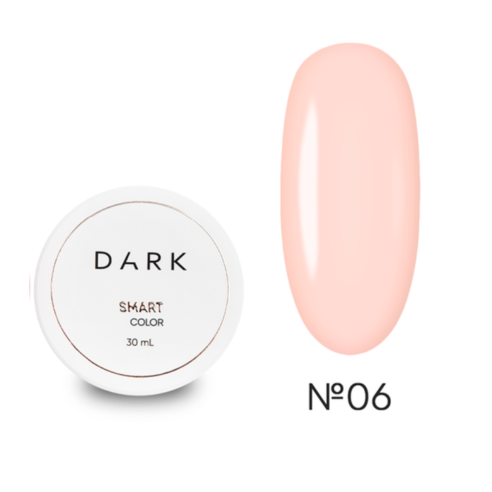 DARK Smart Builder Gel 06 - конструирующий гель, молочный-розовый, 30 мл
