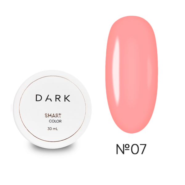 DARK Smart Builder Gel 07 - конструирующий гель, пастельно-розовый, 30 мл