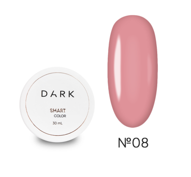 DARK Smart Builder Gel 08 - конструюючий гель, персиково-рожевий, 30 мл
