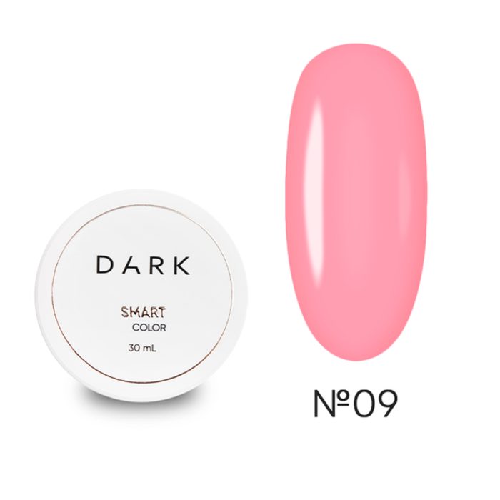 DARK Smart Builder Gel 09 - конструирующий гель, сочный розовый, 30 мл