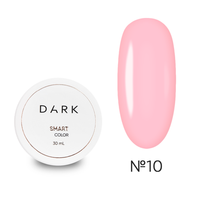 DARK Smart Builder Gel 10 - конструюючий гель, пастельно-рожевий нюд, 30 мл