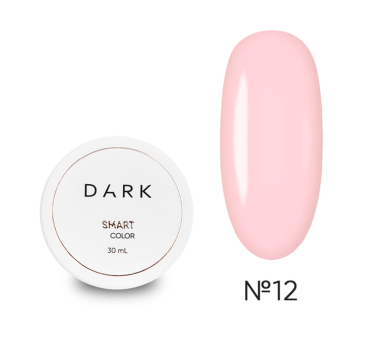 DARK Smart Builder Gel 12 - конструюючий гель, натуральний рожевий, 30 мл