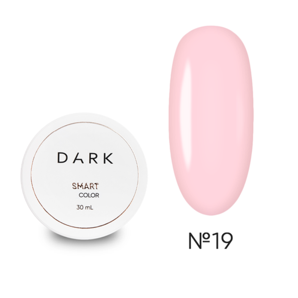 DARK Smart Builder Gel 19 - конструирующий гель, чайная роза, 30 мл