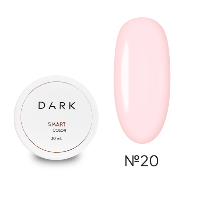 DARK Smart Builder Gel 20 - конструюючий гель, зефірний рожевий, 30 мл