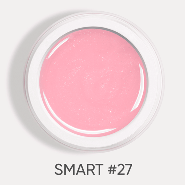 DARK Smart Builder Gel 27 - конструюючий гель, ніжно-рожевий із шиммером, 15 мл