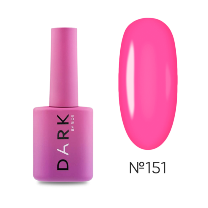 Гель-лак DARK Gel Polish №151, яркая фуксия, 10 мл