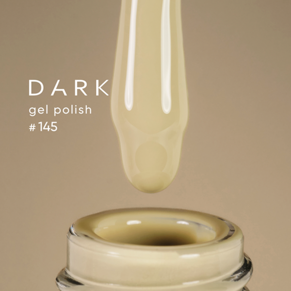 Гель-лак DARK Gel Polish №145, бежевый, 6 мл