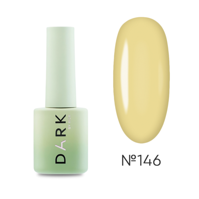 Гель-лак DARK Gel Polish №146, горчичный, 6 мл