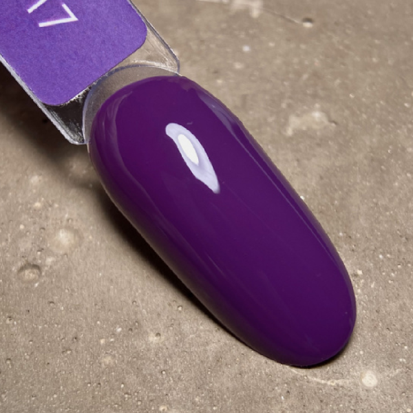 Гель-лак DARK Gel Polish №017, cливовый, 6 мл