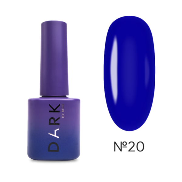 Гель-лак DARK Gel Polish №020, фиолетовый, 6 мл