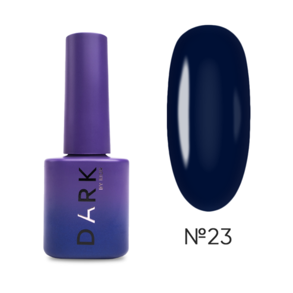 Гель-лак DARK Gel Polish №023, глубокий темно-синий, 6 мл