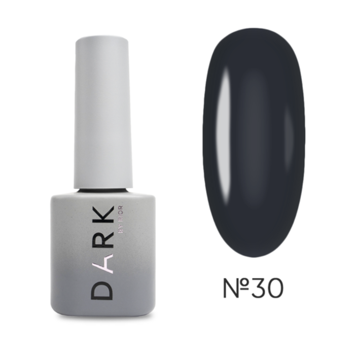 Гель-лак DARK Gel Polish №030, графитовый, 6 мл