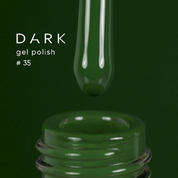 Гель-лак DARK Gel Polish №036, травянной, 6 мл