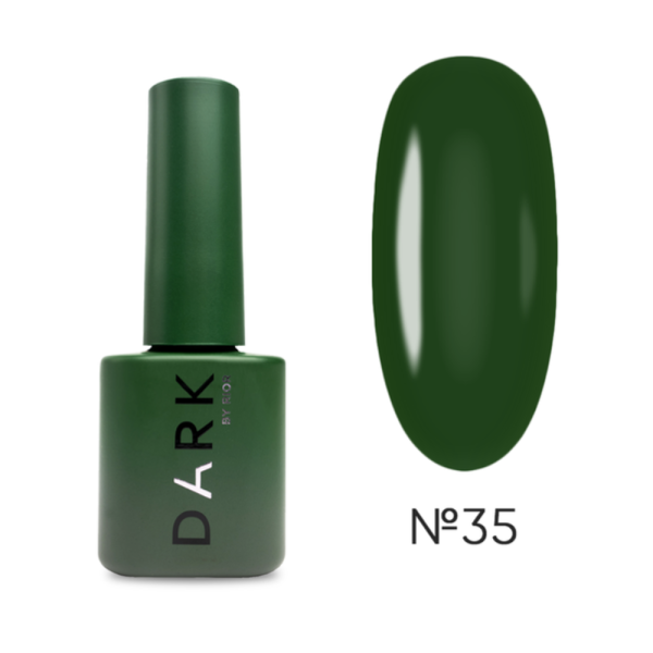 Гель-лак DARK Gel Polish №035, хакі, 6 мл