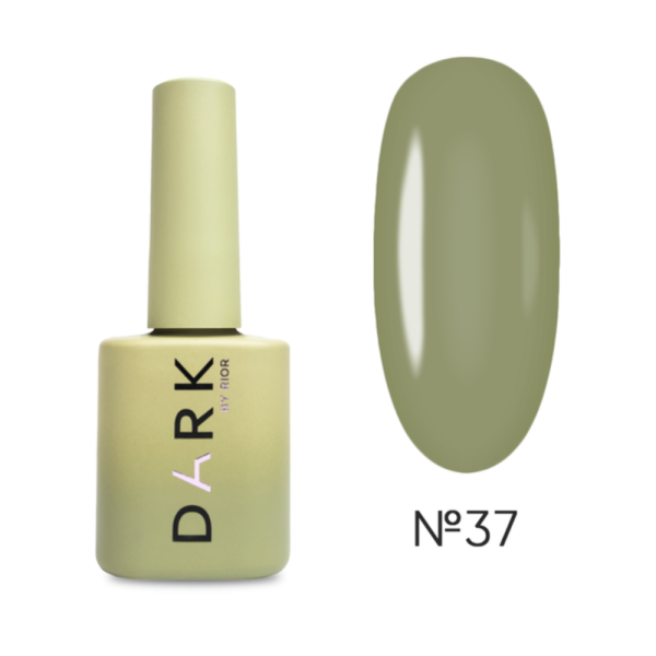 Гель-лак DARK Gel Polish №037, оливковий, 6 мл