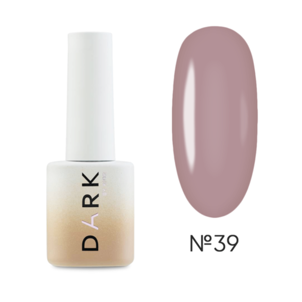 Гель-лак DARK Gel Polish №039, дымчатая роза, 6 мл