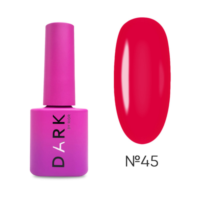 Гель-лак DARK Gel Polish №045, малиновый, 6 мл