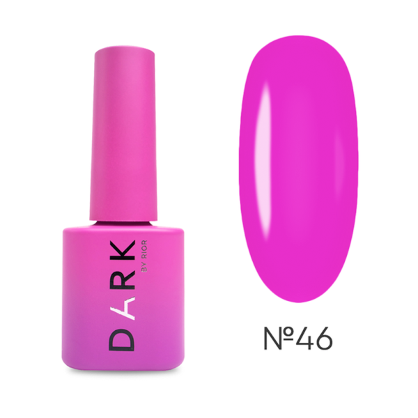Гель-лак DARK Gel Polish №046, ярко-фиолетовый, 6 мл