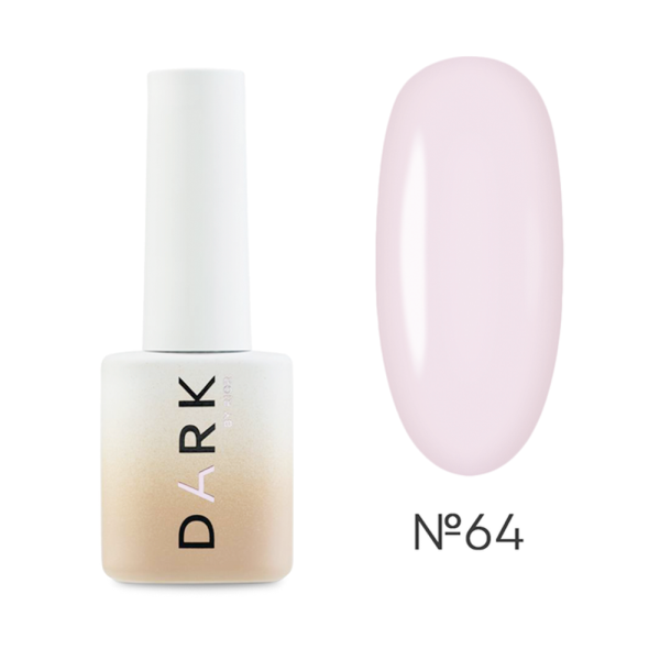 Гель-лак DARK Gel Polish №064, светло-розовый фарфор, 6 мл