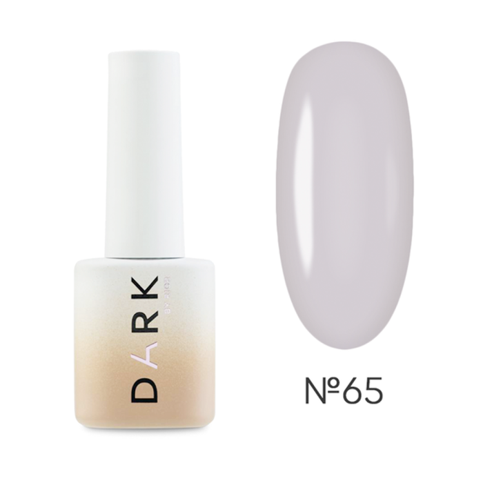 Гель-лак DARK Gel Polish №065, сіро-бежевий, 6 мл