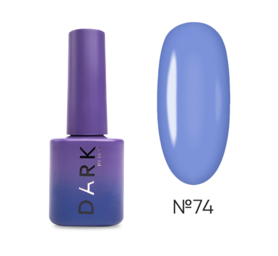 Гель-лак DARK Gel Polish №074, аметистовий, 6 мл