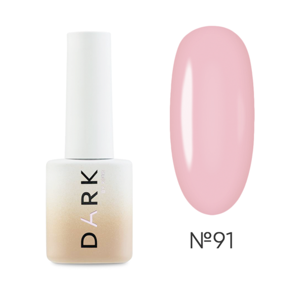 Гель-лак DARK Gel Polish №091, телесно-розовый, 6 мл