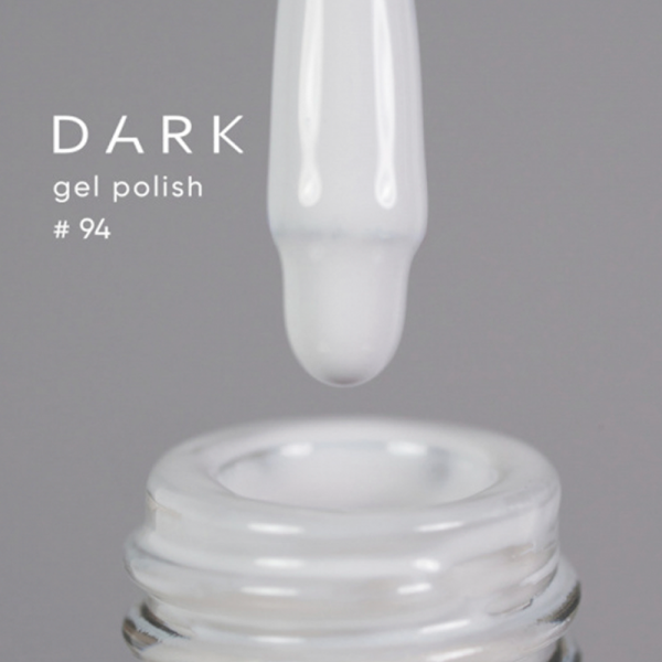 Гель-лак DARK Gel Polish №094, серо-молочный, 6 мл