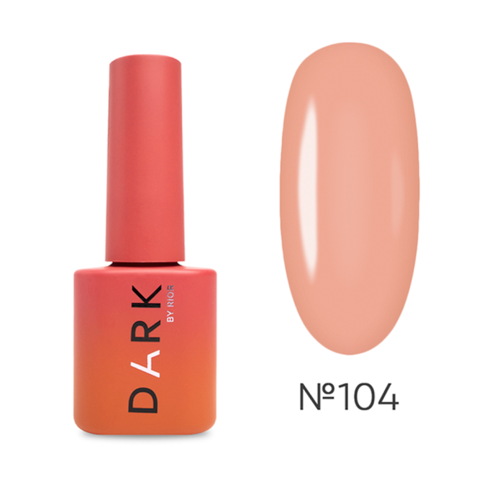Гель-лак DARK Gel Polish №104, персиковый, 6 мл