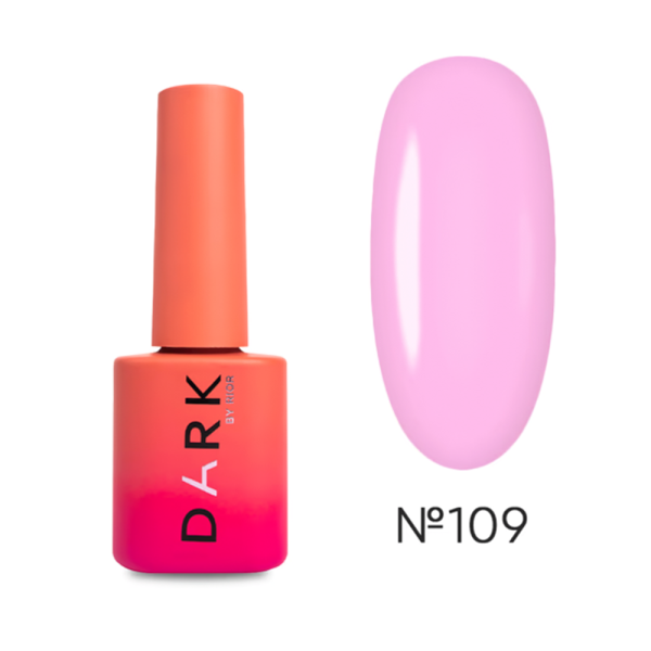 Гель-лак DARK Gel Polish №109, насыщенный розовый, 6 мл