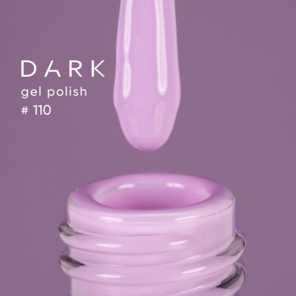 Гель-лак DARK Gel Polish №110, лаванда, 6 мл