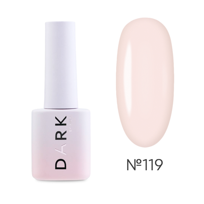 Гель-лак DARK Gel Polish №119, молочно-персиковый, 6 мл