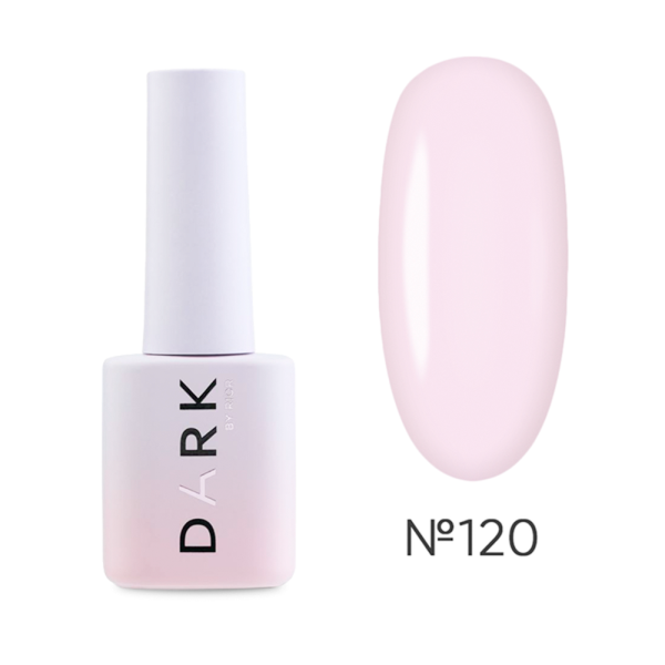 Гель-лак DARK Gel Polish №120, пастельно-розовый, 6 мл