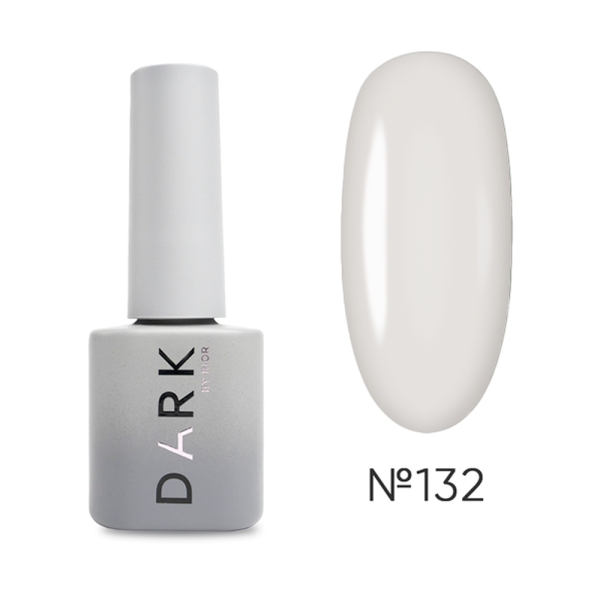 Гель-лак DARK Gel Polish №132, светло-серый, 6 мл