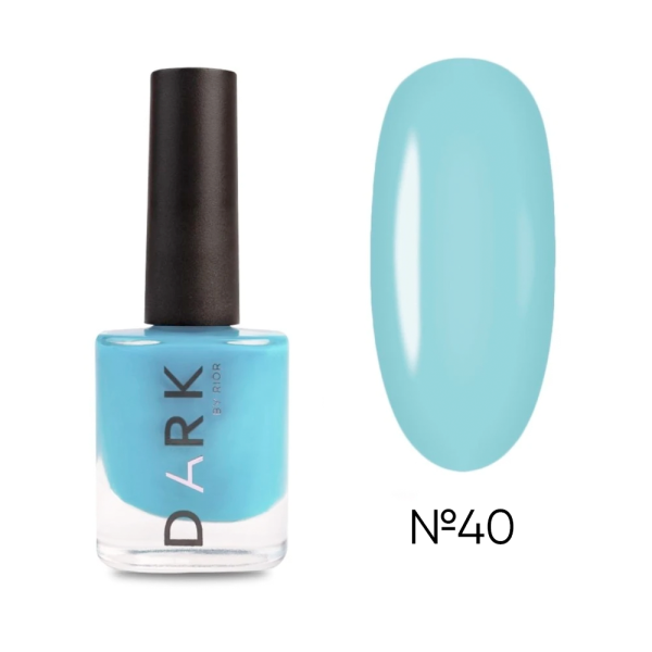 DARK Stamping Polish №40 - лак для стемпинга, тиффани, 10 мл