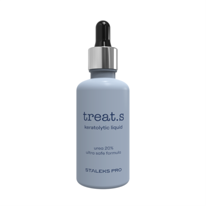 Staleks Pro treat.s Keratolytic Liquid - жидкий кератолитик с мочевиной 20%, 50 мл