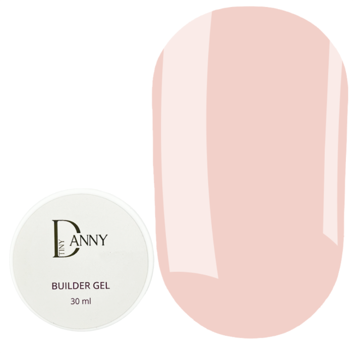 DANNY Builder Gel №35 - конструюючий гель, світлий бежево-рожевий, 30 мл