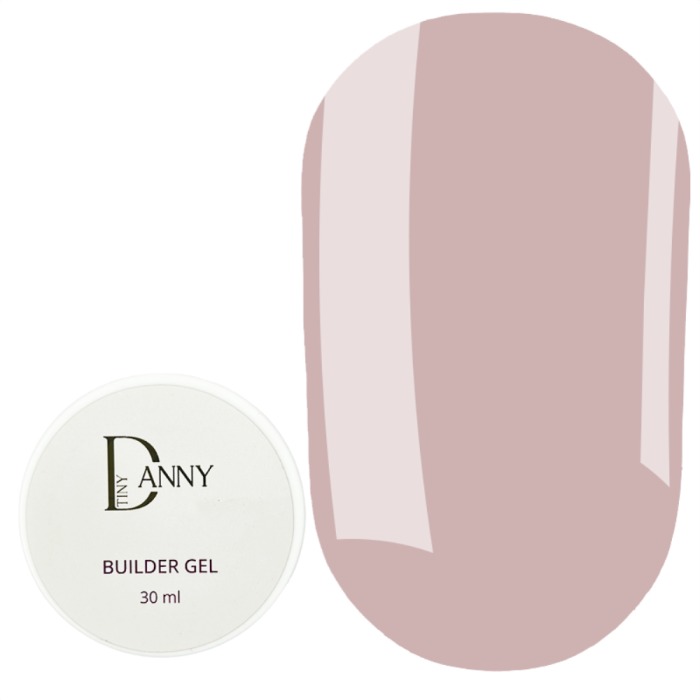 DANNY Builder Gel №38 – конструюючий гель, пудровий нюд, 30 мл