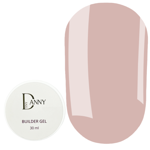DANNY Builder Gel №40 - конструюючий гель, теплий рожевий нюд, 30 мл